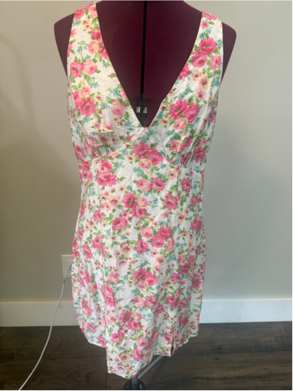 Altar’d State Marlise Floral Mini Dress Large
